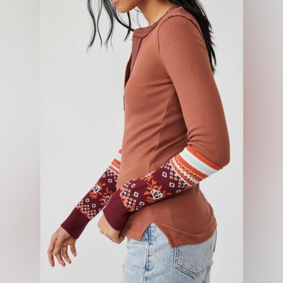 🍂 NWT! Free People Layering Top - Picture 2 of 6